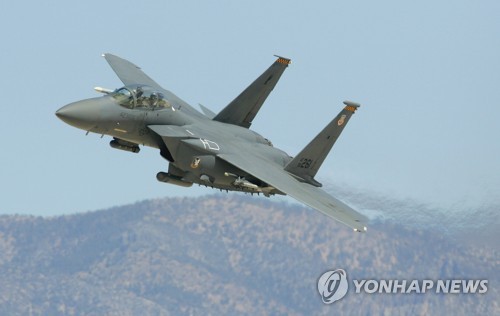 미군 F-15E 전투기 [AFP=연합뉴스]