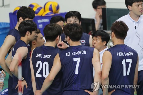 한국 남자배구, 세계 3위 폴란드에 0-3 완패 한국 남자배구, 세계 3위 폴란드에 0-3 완패