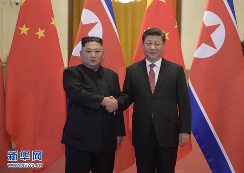 김정은, 시진핑 북한 초청…시진핑 수락·계획 통보