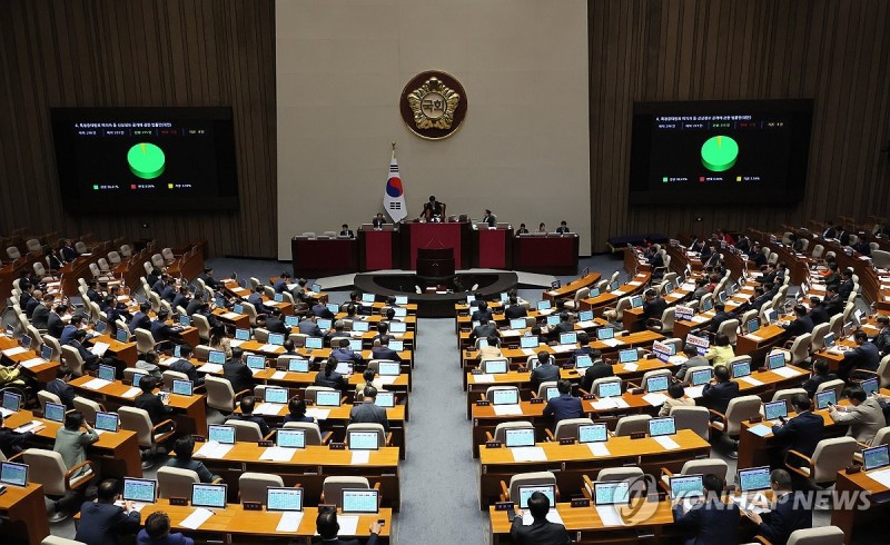 내일 총선이라면 어느당에 투표?…국민의힘 32.6%, 민주당 31.3%