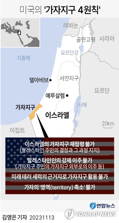 美 '가자 4원칙' 레드라인 쐐기…네타냐후 외면, 커지는 파열음 : 클리앙