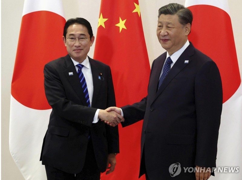 기시다, <b>시진핑에</b> "오염수 냉정한 대응·日<b>수산물</b> 수입 요구"