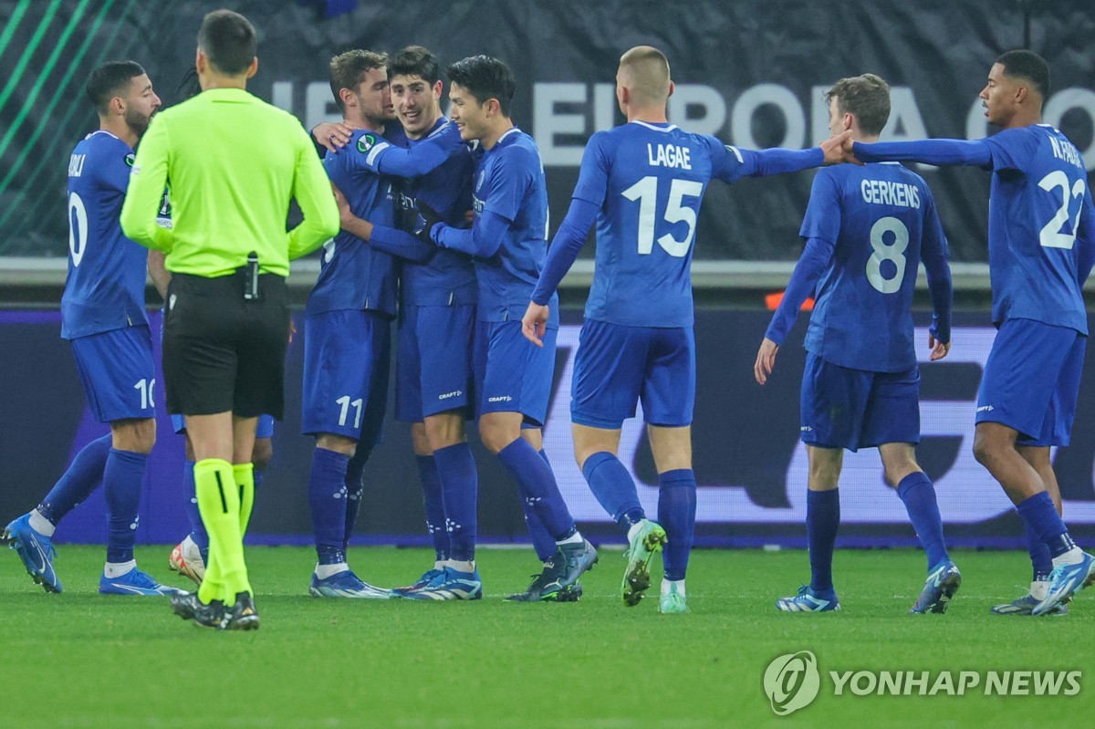 <b>헨트</b>, 루한스크 대파하고 UECL 16강 눈앞…<b>홍현석</b>은 재활 중