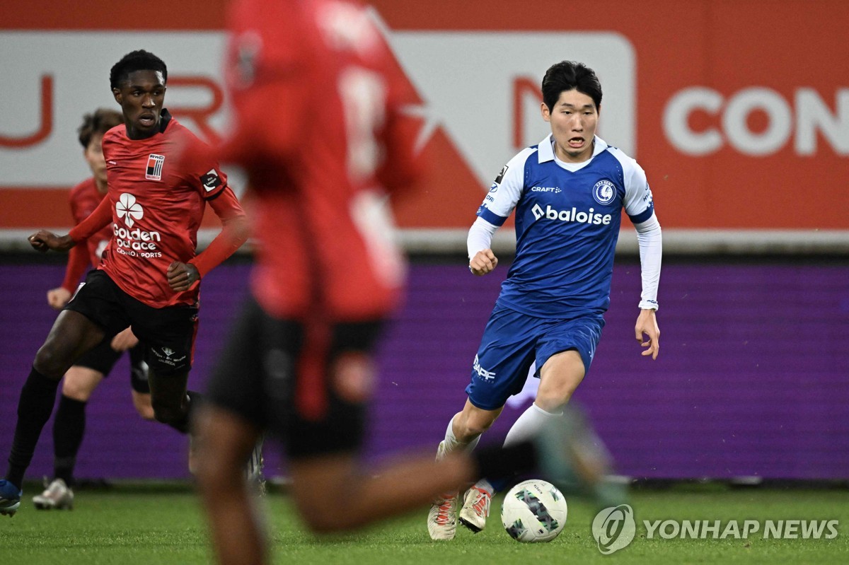 <b>홍현석</b> 후반 교체 출전 <b>헨트</b>, UECL 경기서 <b>텔아비브</b>에 1-3 패배