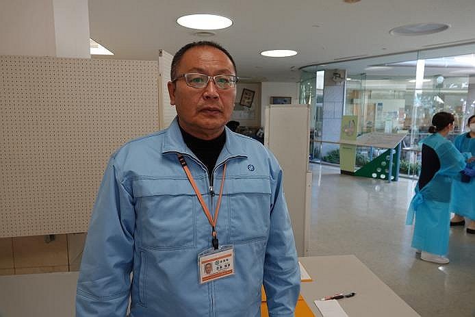 <b>이시카와현 도기병원</b> 사무장인 가사하라 마사노리 씨