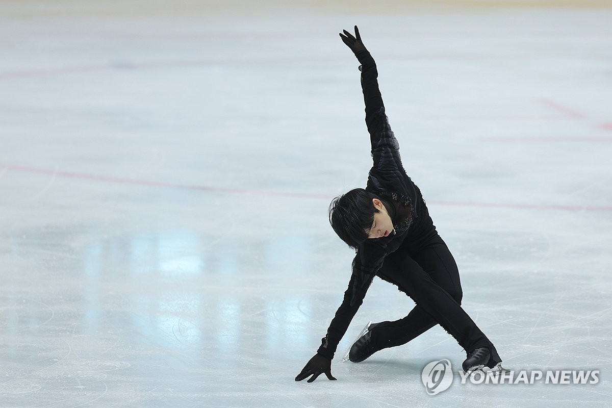 <b>피겨 차준환</b>, 종합선수권대회 <b>쇼트</b> 96.51점…큰 점수 차로 1위