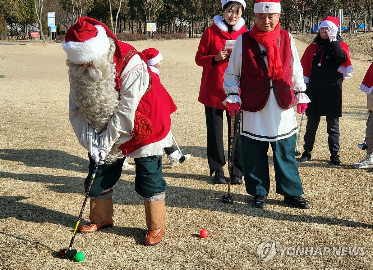 <b>핀란드</b> <b>산타</b>의 <b>파크골프</b>