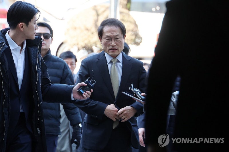 항소심 선고공판 <b>출석</b>하는 <b>조희연 교육감</b>