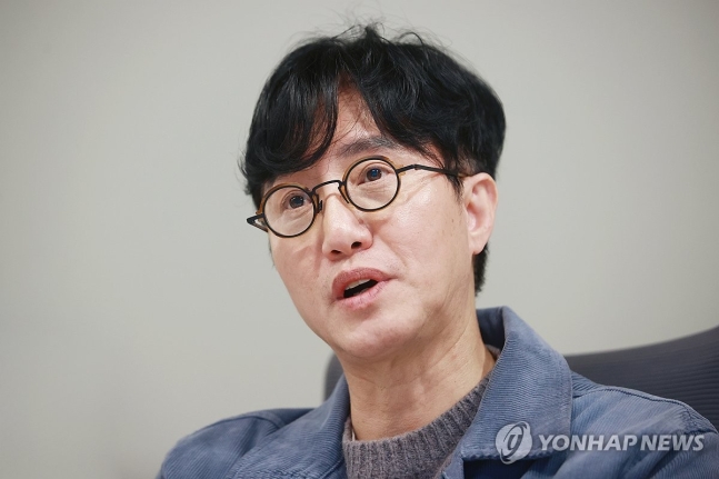 신춘수 대표, 연합뉴스와 인터뷰
(서울=연합뉴스) 진연수 기자 = 신춘수 오디컴퍼니 대표가 25일 오후 서울 강남구 오디컴퍼니에서 연합뉴스와 인터뷰를 하고 있다. 2024.1.25 jin90@yna.co.kr