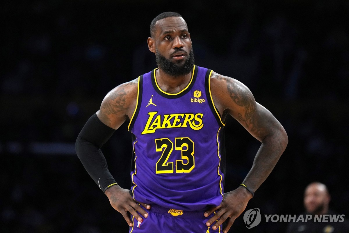 NBA '살아있는 전설' <b>제임스</b>, 최초 20회 연속 <b>올스타</b>전 선발