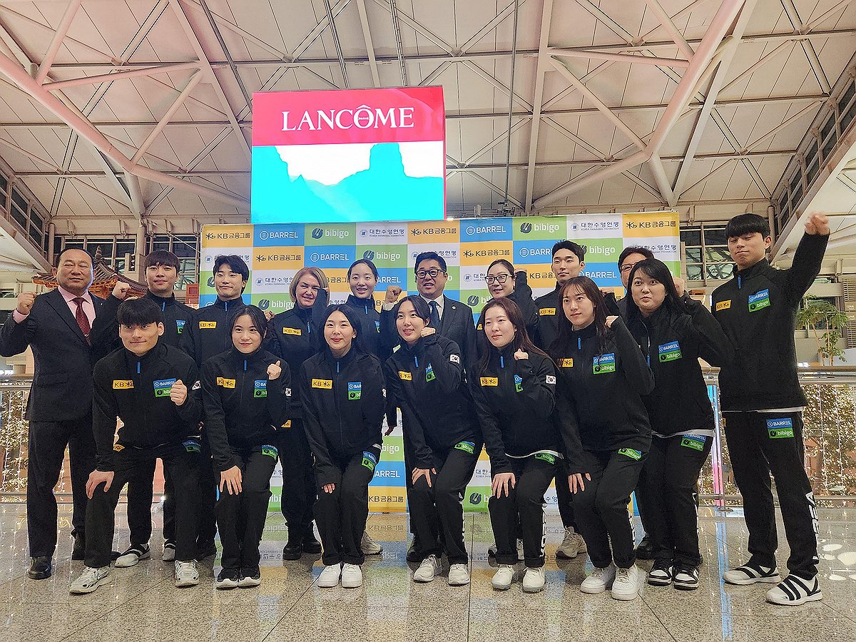 도하 세계선수권에 출전하는 한국 <b>다이빙</b>, 아티스틱 스위밍 <b>대표팀</b>