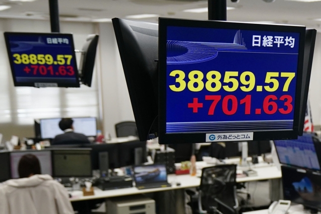 日닛케이지수, 장 중 한때 사상 최고치 근접…오전에 0.91%↑
