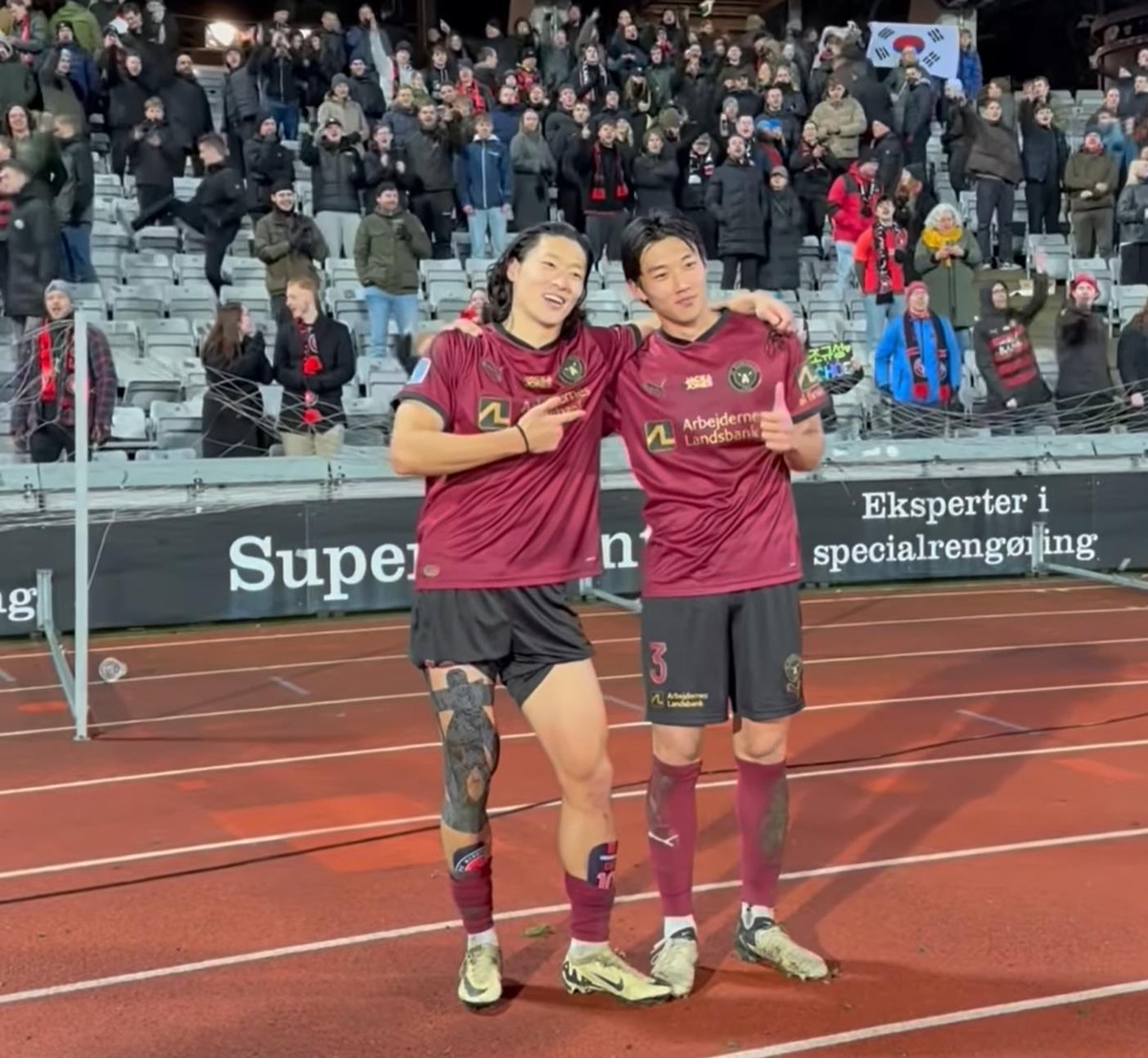 <b>조규성</b>-<b>이한범</b>, 첫 동반 득점…'2명 퇴장' 미트윌란 3-2 승리