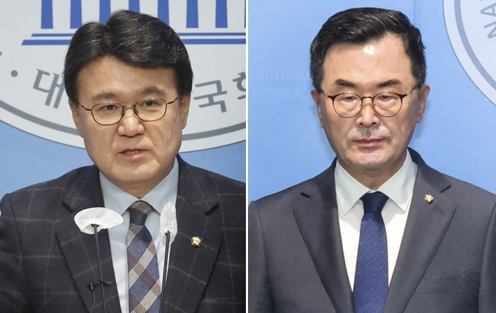 민주 초선 <b>황운하</b>·소병철, <b>총선 불출마</b> 선언(종합)