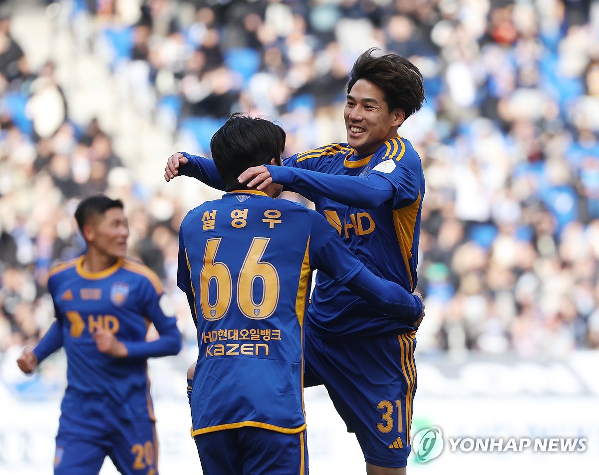 <b>울산</b>, <b>포항</b> 꺾고 K리그1 <b>개막전</b> 승리…전북은 대전과 무승부(종합)