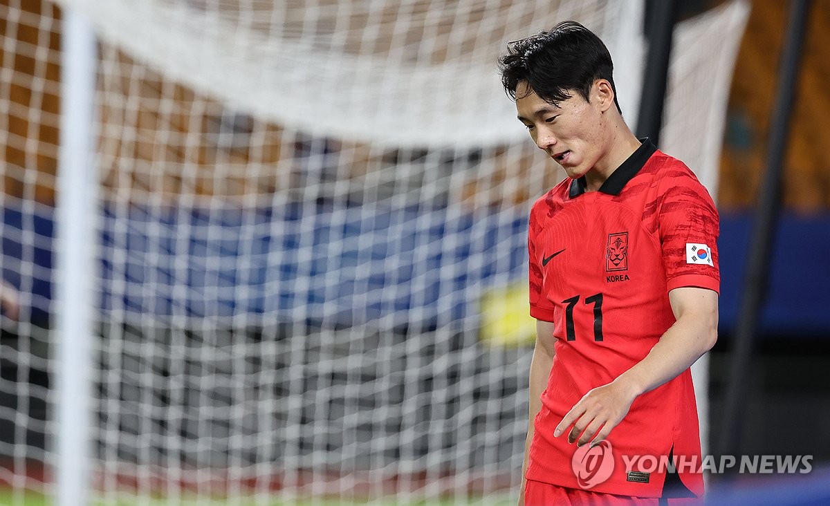 <b>엄원상</b>, 부상으로 3월 A매치 출전 불발…<b>송민규</b> 대체발탁