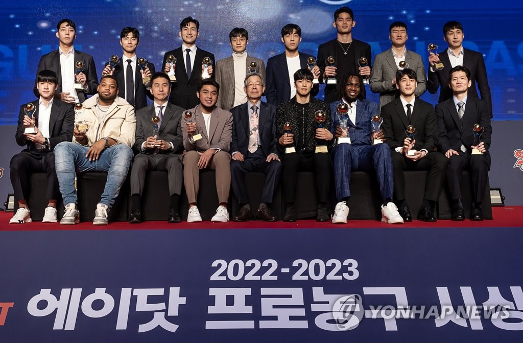 <b>프로농구 시상식</b> 4월 1일 개최…MVP·신인상 등 시상