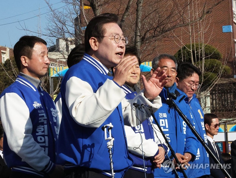<b>이재명</b>, 인천 <b>계양을</b> 후보등록…"尹정권 폭정 멈춰 세워야"
