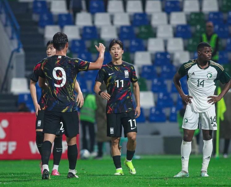 '엄지성 결승골' U-23 축구<b>대표팀</b>, 사우디 1-0 꺾고 결승 진출