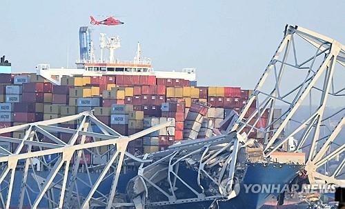 '<b>볼티모어</b> 다리 붕괴' 2천명 생계 우려…천문학적 보험액 가능성