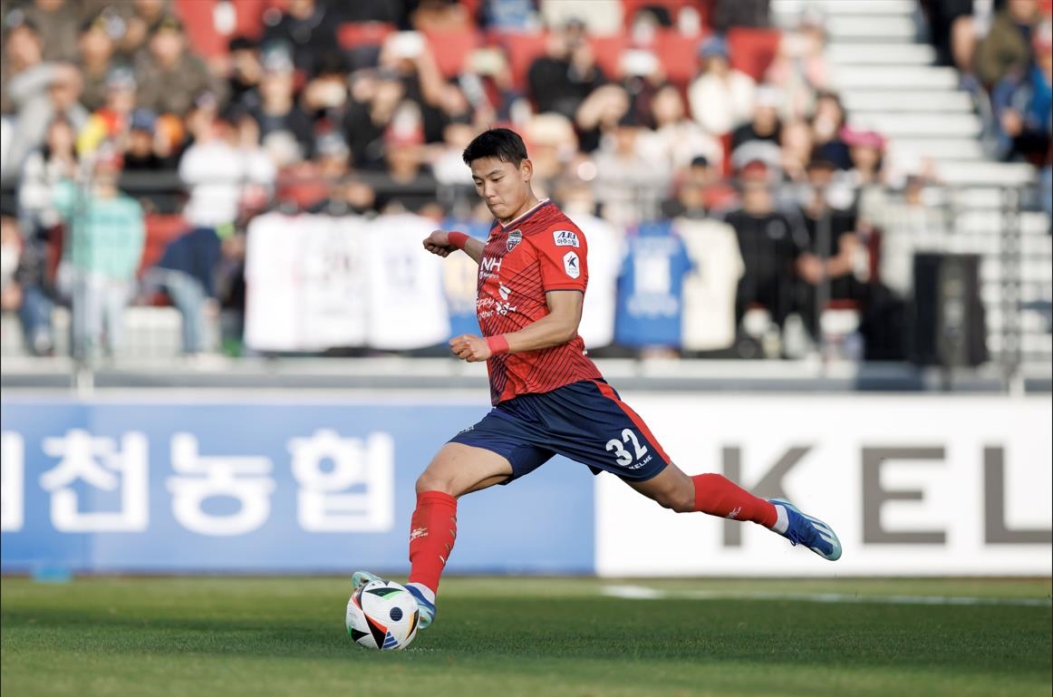 '멀티골' <b>김천 정치인</b>, K리그1 6라운드 MVP
