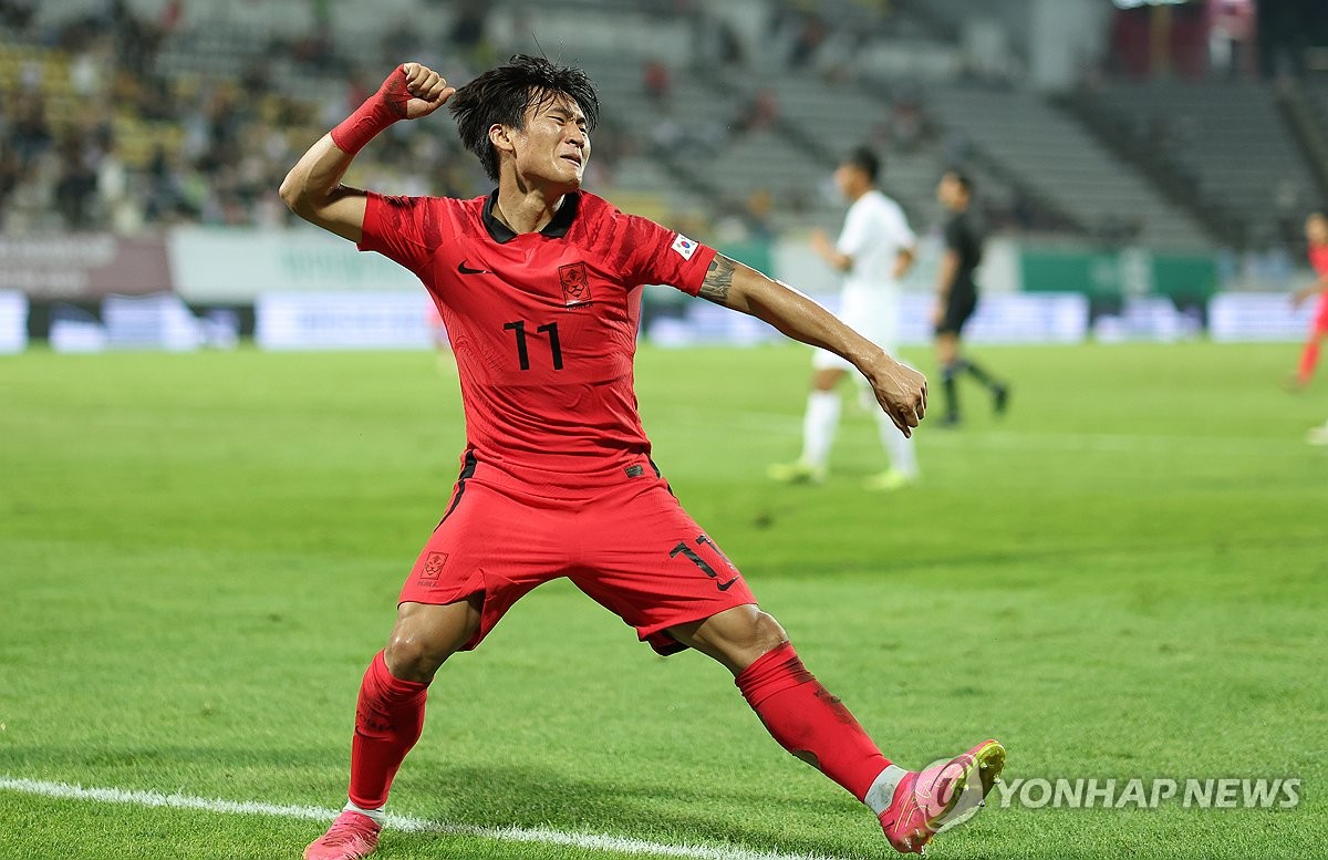 <b>정상빈</b>, U-23 아시안컵 <b>1차전</b> 하루 전에야 <b>황선홍</b>호 합류