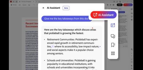 어도비 AI 어시스턴트
[어도비 홈페이지 캡처]