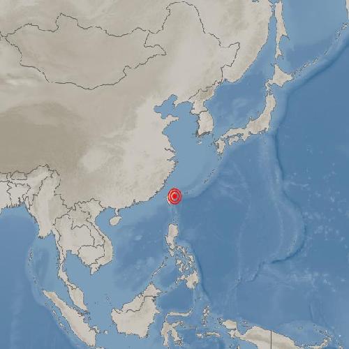 대만 인근 해역서 규모 6.3 등 지진 잇따라
[기상청 제공]