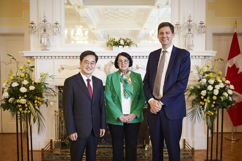 <b>캐나다</b> BC주 방문한 <b>김동연</b> 경기지사