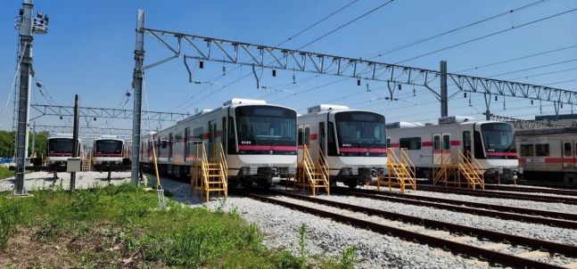 Electric train newly introduced on Line 8
[Provided by Seoul City. Redistribution and DB prohibited]