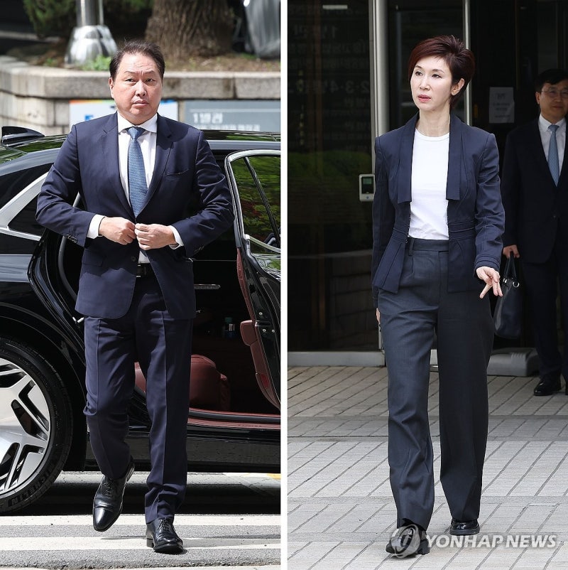 "<b>최태원</b>, <b>노소영에</b> 1조3천808억 현금으로 재산분할"…역대 최대(종합)