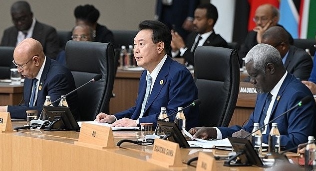 尹<b>대통령</b> "핵심광물 안정적 공급 등 <b>아프리카</b>와 지속가능 협력"