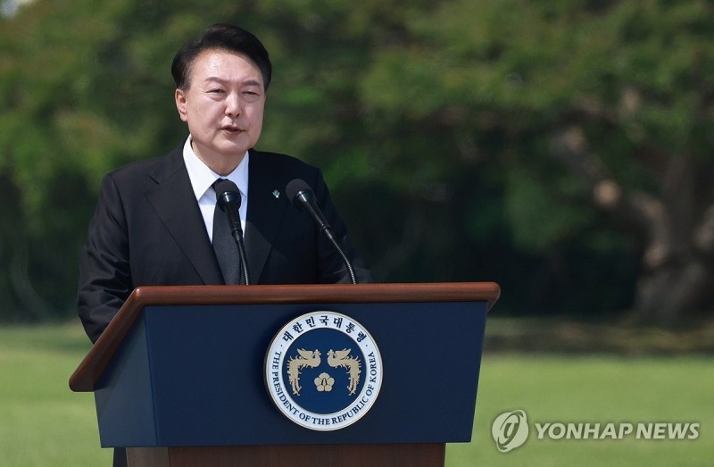 尹<b>대통령</b> "北, <b>비열한 도발</b>까지 감행…결코 좌시하지 않을것"