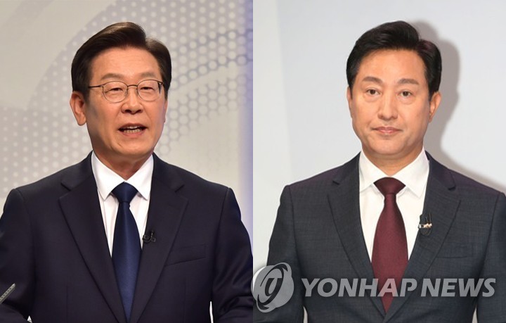 <b>오세훈</b> "민주, <b>이재명</b> 꽃길 만들겠다는 것…<b>이재명</b>당 <b>완성</b>"(종합)