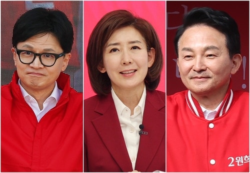 與 당권 경쟁, <b>한동훈</b>·나경원·원희룡·<b>윤상현</b> 4파전 윤곽(종합)