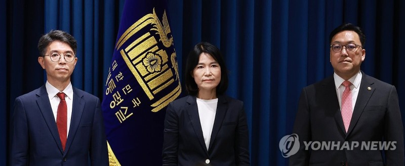 尹, <b>김홍일</b> 사퇴 이틀만에 <b>이진숙</b> 지명…공영방송 이사교체 의지