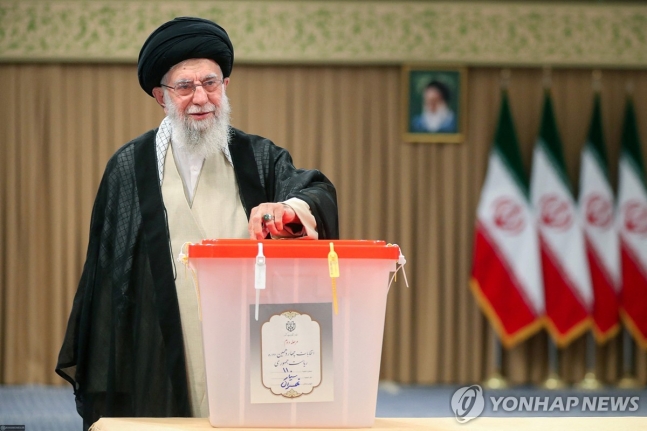 아야톨라 세예드 알리 하메네이 이란 최고지도자
[로이터 연합뉴스 자료사진. 재판매 및 DB 금지]
