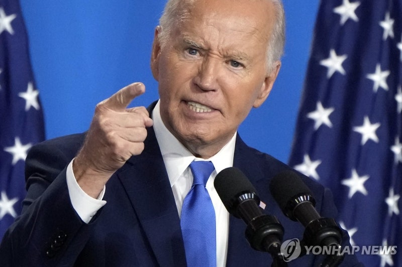 [<b>트럼프 피격</b>] <b>바이든</b> "역겨운 정치폭력 규탄…통합해야 하는 이유"(종합2보)