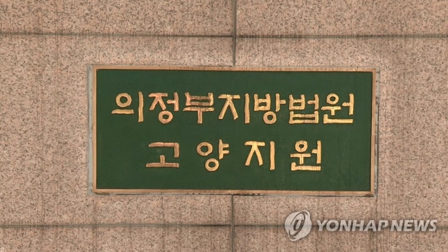 의정부지법 고양지원 [연합뉴스TV 캡처]