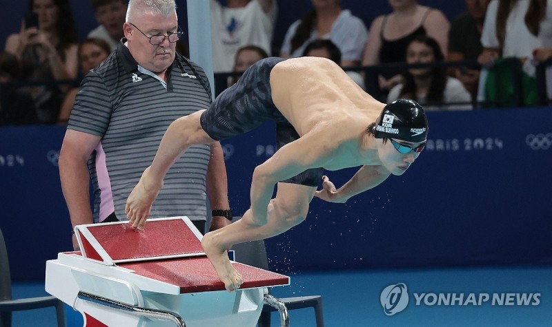 [올림픽] 황선우, <b>남자 계영 800ｍ</b> 전념하고자 자유형 100ｍ 준결승 포기