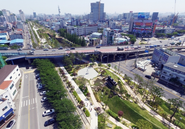 경북 포항철길숲 
[산림청 제공. 재판매 및 DB 금지]