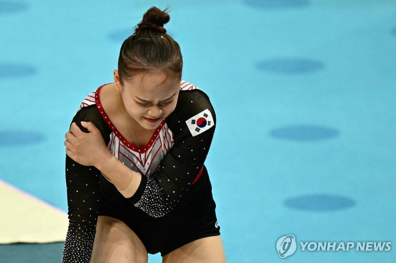 [올림픽] 경기 직전 다친 <b>여서정</b> "응원해주신 모든 분께 감사"