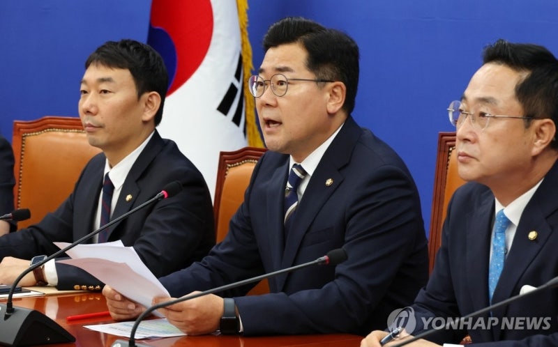 <b>박찬대</b> "여야정협의체에 대통령도 참여해야…영수회담이 우선"