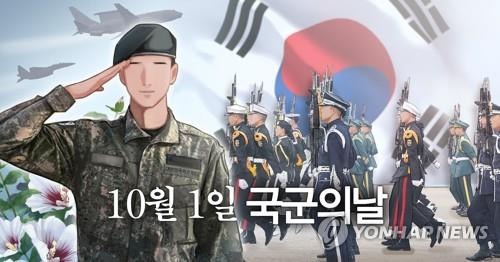 내달 1일 <b>국군의날 임시공휴일</b>로…"장병 노고 상기하는 계기로"(종합)
