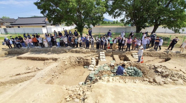 2020 explanation meeting on the Gyeongju Hwangnam-dong 120 tomb 
[National Heritage Administration provided. Redistribution and DB prohibited]