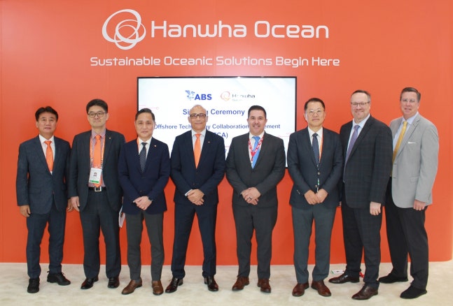 US ABS and Marine Business Technology Cooperation Agreement
[Provided by Hanwha Ocean. Redistribution and DB prohibited]