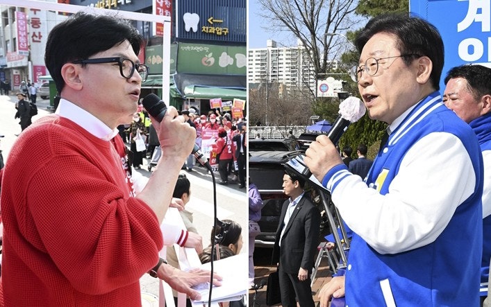 이재명 "중국도 소비쿠폰 발행", <b>한동훈</b> "중국식 경제가 목표냐"