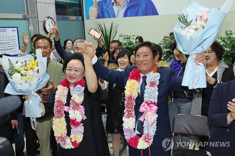 [2보] 전남 <b>곡성군수</b>, <b>민주당 조상래</b> 당선