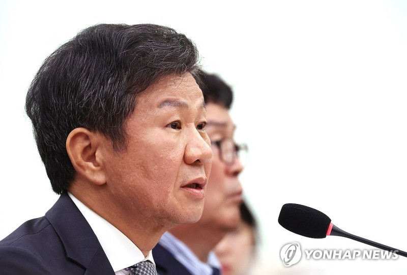 "축구협회 사유화" "이기면 다해결?" <b>의원</b>들 정몽규 없어도 난타