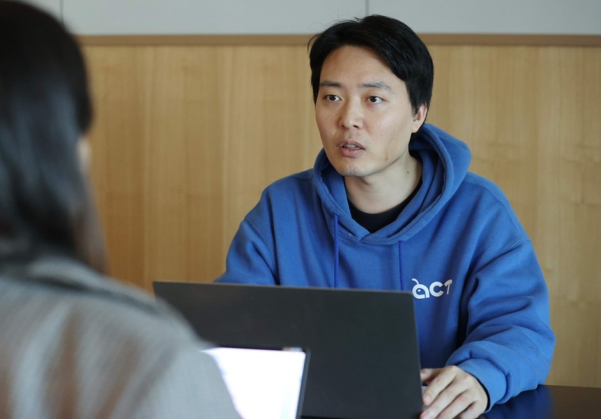 인터뷰하는 이상목 컨두잇 대표 (서울=연합뉴스) 이재희 기자 = 소액주주 플랫폼 